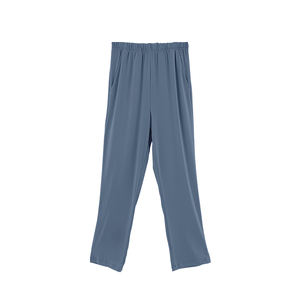 Pyjama en soie de lait pour femmes à manches longues respirant tricoté vêtements de maison doux décontracté soutien-gorge deux pièces pour les saisons printemps automne - Product Image 5