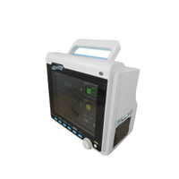 Moniteur médical multiparamétrique vétérinaire ROBIN CMS6000 avec écran tactile couleur TFT LCD 8 pouces, ECG/SpO2/NIBP