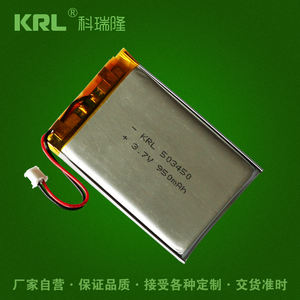 Krl <span class=keywords><strong>3.7v</strong></span> 503450 נטענת <span class=keywords><strong>1000mah</strong></span> lipo סוללה pcm ליפו ליתיום פולימר <span class=keywords><strong>3.7v</strong></span> סוללת ליתיום פולימר נטענת lipo - Product Image 2