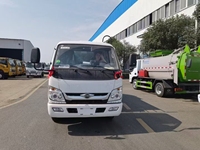 Foton 3cbm conduite à gauche camion à ordures compressé camions à compression des déchets