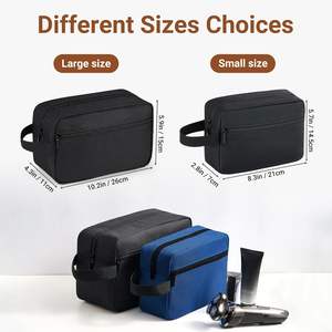 Custom <strong>Travel</strong> Toiletry <strong>Bag</strong> Women Men Lightweight Makeup <strong>Bag</strong> Hanging Dopp Kit with Shaving Compartment <strong>Cosmetic</strong> Organizer - Product Image 5