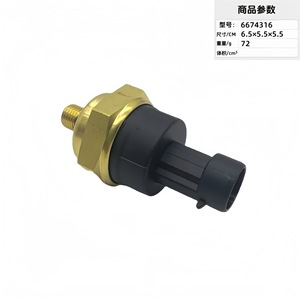 Pressure Sensor 6674316 Thread Mount Piezoresistive <b>Gauge</b> For Diesel Fuel System - Product Image 4
