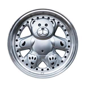 Jantes d'usine pour voitures de luxe Rin 15 Teddy Bear Autres pièces de voitures particulières <span class=keywords><strong>Jante</strong></span> en alliage 4x100 Roues de voiture Jantes 15 pouces - Product Image 2