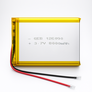 126090 3.7V <span class=keywords><strong>8000mAh</strong></span> 고용량 LiPo 배터리 충전식 리튬 폴리머 셀 태블릿 PC 의료 기기 GPS 전원 은행 - Product Image 2