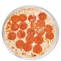 Conteneur en aluminium pour machine à pizza
