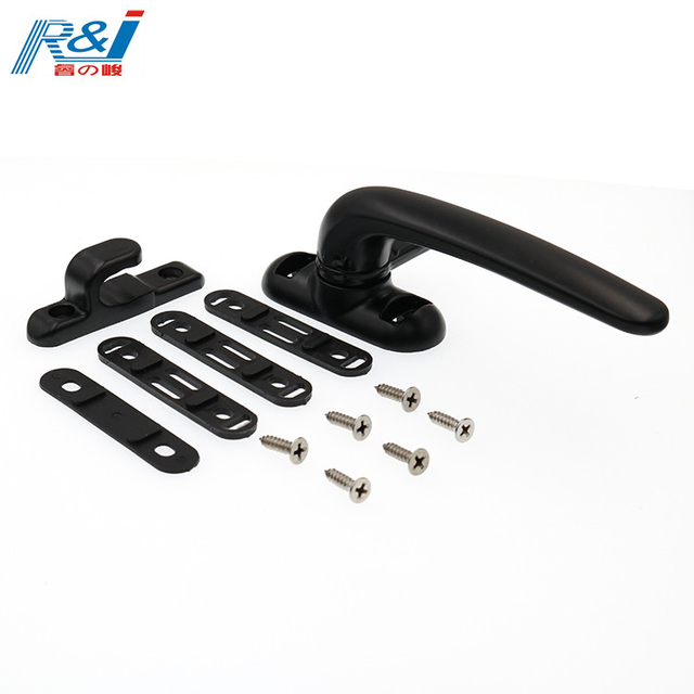 Window Accessory Side Hung Metal Aluminum Alloy Handle Casement Windows Lock Handle