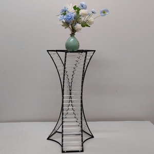 Supporto <span class=keywords><strong>per</strong></span> fiori in metallo argento oro 80cm decorazione matrimonio tavolo centrotavola vaso di fiori Stand <span class=keywords><strong>per</strong></span> decorazione festa di nozze - Product Image 3