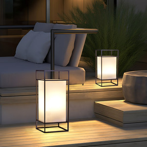 Lámpara Solar para Exteriores IP65 30-60cm, Moderna, Decorativa para Patio, Jardín, Villa, Paisaje - Product Image 4
