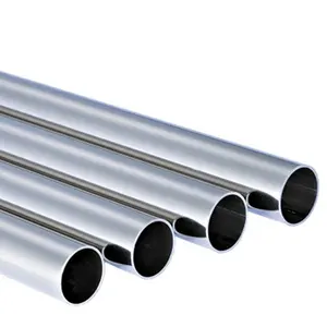 Tubo de aço inoxidável sem costura 304 de venda quente Tubo oval de metal 316 Tubo redondo em forma de corrimão acessórios para tubos