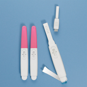 Bền Nhựa Đầu Thử Thai Kit Nhà Midstream Stick Nước Tiểu Analyzer Hiệu Quả Đáng tin cậy Điện Bệnh Lý Của Nhãn Hiệu Hcg - Product Image 6