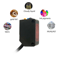 KJT PNP/NPN NO/NC FS100 capteur photoélectrique laser à faisceau diffus à longue distance de détection de haute qualité avec CE