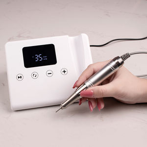 Set mesin bor kuku elektrik portabel 35000 RPM, Pemoles kuku elektrik dengan alat genggam plastik - Product Image 6