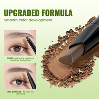 OEM Pudaier Spot Vente en gros Brosse à sourcils en spirale à double tête Stylo à sourcils lisse et étanche