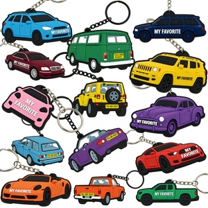 Promotional Gift Free Design Custom Durable Plastic Keychain Custom Logo Souvenirs 2D/3D Soft Keychains Custom Cartoons Trendy