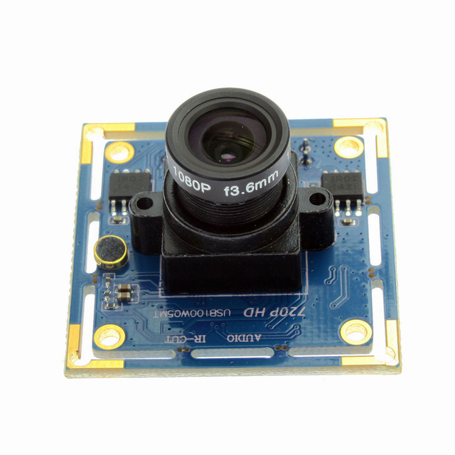 720P HD NT99141 Sensor Camera Module Usb Mini PCB Board 1MP for Android Linux Windows Robotic Machine Vision