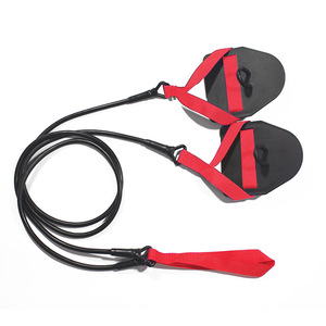 Bandas de Resistencia para Entrenamiento de Natación, Práctica de Natación en Tierra con Palas, Resistencia de 20-60 Libras, Accesorio de Natación Portátil para Gimnasio en Casa - Product Image 6