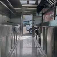 Remorque alimentaire mobile pour tacos avec station de cuisson Carne Asada, comptoir de préparation réfrigéré pour entreprise de restauration mexicaine