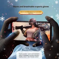 Mimo Memo E-Sports Gants chauds Écran tactile Gaming Essentiel pour manettes de jeu antidérapantes pour Switch