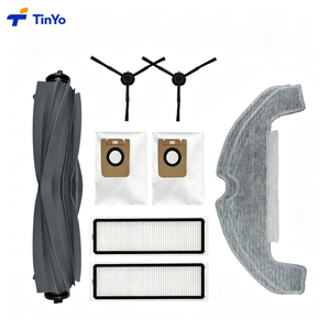 Pièces détachées pour aspirateur robot électrique <span class=keywords><strong>Dreame</strong></span> <span class=keywords><strong>D10s</strong></span> Plus : brosse principale, filtre et accessoires pour le nettoyage des sols à domicile. - Product Image 1