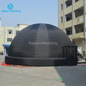 Fabrik aufblasbare Kuppel Projektion Planetarium Kino Zelt, aufblasbares Iglu Zelt zur Vermietung im Freien