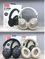 Casque audio sans fil Bluetooth stéréo ANC noir, avec charge Type-C, pour jeux et bureau