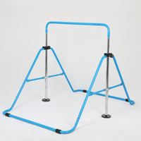 Barre de gymnastique horizontale pliable réglable en hauteur pour l'intérieur Anneaux d'équipement de gymnastique Barre de pratique pour enfants