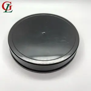 120mm Deep Smooth Cap Große Schraub kappe mit Liner Style PP Color Plastic New Custom ized Runde Kunststoff deckel Free Charge