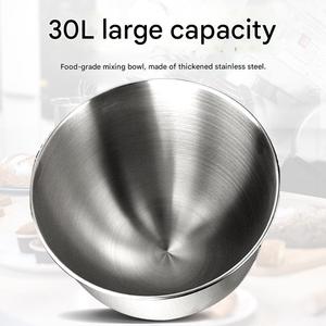 Mélangeur à pâte à pizza industriel avec système de mélange en spirale automatique pour un pétrissage de pâte à volume élevé et uniforme - Product Image 4