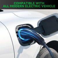 Chargeur EV portable Gocean 3,5 kW Wifi Type 1/Type 2 standard AC pour véhicules électriques comme BYD NIO GEELY XPENG XIAOMI