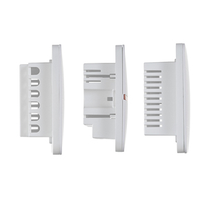 EU chúng tôi nhà thông minh ánh sáng <span class=keywords><strong>Dimmer</strong></span> Wifi tường chuyển đổi vỏ với Tempered Glass Bảng điều chỉnh nhà thông minh Bảng điều khiển nhựa bao vây - Product Image 5
