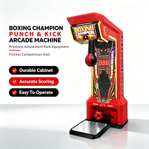 Máquina recreativa de boxeo Boxing King Champion, versión fútbol, con sistema de canje de tickets y regalos para centros de entretenimiento. - Product Image 5