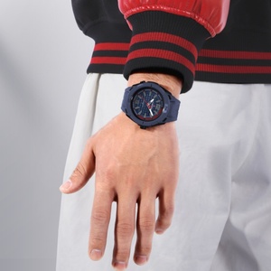 NAVIFORCE 7126 <span class=keywords><strong>Montre</strong></span> Homme à Quartz Analogique au Design Tendance Étanche avec Bracelet en TPU, Style Décontracté Sportif, Cadeau Idéal - Product Image 5
