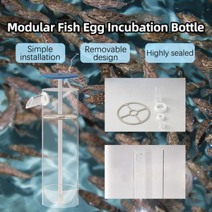 Incubadora de Huevos de Pescado QihangRAS de 160 mm de Diámetro, Equipo para Incubación de Huevos de Carpa, Bagre y <span class=keywords><strong>Tilapia</strong></span>, Frasco de Incubación para Piscicultura - Product Image 3