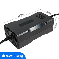 Pengisi Daya Portabel 101.5V 2,1 A 7S, Pengisi Daya Baterai Asam Timbal 21Ah 84V untuk Robot Skuter