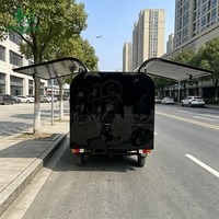 Tricycle alimentaire électrique personnalisé de haute qualité avec un grand espace de rangement pour les ventes en extérieur