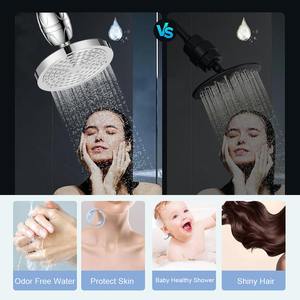 Filtre de <span class=keywords><strong>Douche</strong></span> à Cartouche Chromée 12 Étapes pour Éliminer le Chlore, Tête de <span class=keywords><strong>Douche</strong></span> Filtrante pour Eau Dure de Salle de Bain - Product Image 2
