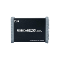 ZLG USBCANFD-200U Interfaz USB-CAN FD de 2 Canales (5 Mbps de Alta Velocidad) para Análisis Industrial CAN FD