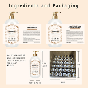 Shampooing 2-en-1 Végétalien en Gros Sous Marque Privée à la Crème de Romarin, Kératine, Beurre de Karité et Huile d'Argan, Nourrissant, Anti-Pelliculaire, Favorisant la Croissance et Réparateur - Product Image 3