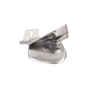 Outil de pliage de bords A4 pour machine à coudre plate à une aiguille, avec tube de bordure évasé et pointe de surjet 121 - Product Image 3