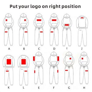 Sudaderas con Capucha Personalizadas para Hombre, 400, 420, 500 g/m², Talla Grande, Lisas, para Gimnasio, Color Negro, Algodón Grueso - Product Image 4