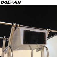 Boîte de rangement Dolphin Electronics pour console centrale de bateau de pêche et T-tops