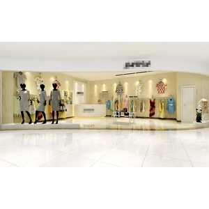 Nuevo diseño de ropa, tienda de mujer, accesorios de ropa, Mostrador de ropa, estante para tienda de ropa - Product Image 2