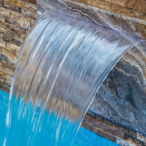 <span class=keywords><strong>Cascada</strong></span> <span class=keywords><strong>de</strong></span> Acrílico <span class=keywords><strong>de</strong></span> 150 mm <span class=keywords><strong>de</strong></span> Largo <span class=keywords><strong>para</strong></span> Jardín Exterior, Lámina <span class=keywords><strong>de</strong></span> Agua, Color Transparente y Gris - Product Image 6