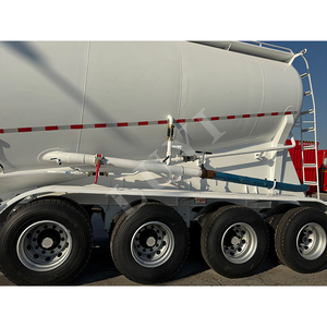 Semi-remorque LUYI 3 essieux pour charges sèches, 60 tonnes, certifiée, pour ciment et aliments en vrac, à vendre - Product Image 6