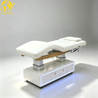 Fauteuil de beauté électrique fabriqué en usine avec un design moderne pour salon, spa, table de massage, lit, hôtel et salon.