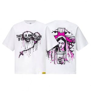 นั่นคือเสื้อยืดกราฟิก ALOCS เสื้อยืดแขนสั้นลำลองสไตล์อเมริกันสตรีทแวร์ขนาดใหญ่พิเศษสำหรับทุกเพศ - Product Image 3