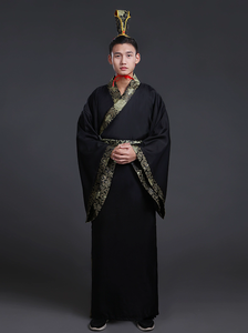 Robe chinoise, costumes de chevalier ancien, kimono pour hommes, costume traditionnel chinois vintage ethnique, costume de scène, costume de danse Hanfu - Product Image 2