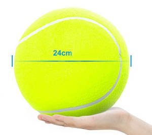 Promosyon dev şişme tenis topu floresan sarı tenis topu Jumbo dayanıklı tenis topu - Product Image 6