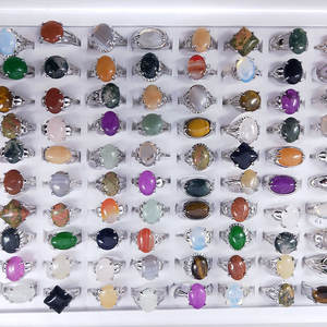 Vente en gros bijoux <span class=keywords><strong>de</strong></span> mode <span class=keywords><strong>opale</strong></span> rose quartz agate labradorite <span class=keywords><strong>pierre</strong></span> précieuse améthyste <span class=keywords><strong>naissance</strong></span> guérison cristal anneaux <span class=keywords><strong>pierre</strong></span> naturelle - Product Image 2