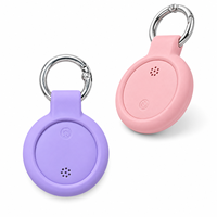 Traceur MFi BLE pour Apple Find My et Google Find My Device, localisateur d'objets intelligent Bluetooth étanche à double système avec batterie